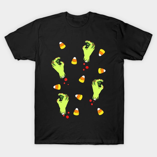 Grabby Hands T-Shirt by Contenebratio